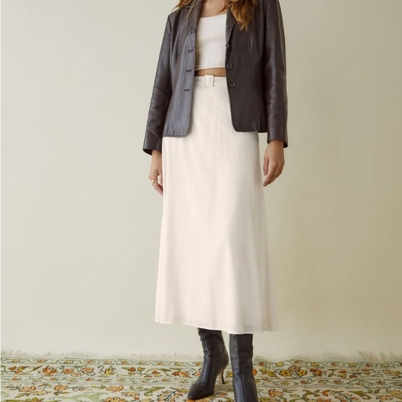 Reformation Falcon Skirt (Morel)